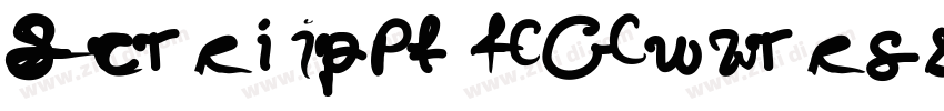 Script Cursive字体转换 Script Cursive字体转换
